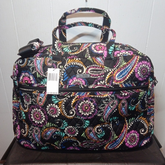 vera bradley bandana swirl luggage